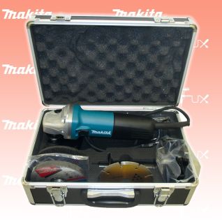 Makita 9558 HNRGK 4 Winkelschleifer Set