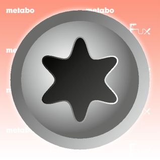 Metabo 3 Bit Torsion Torx 40 er