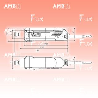 AMB Elektrik Fräsmotor AMB 1400 FME-P 