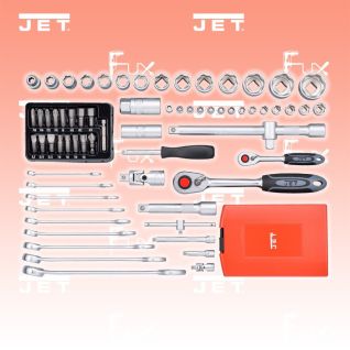 Jet Tools Y-149B Alu-Werkzeugkoffer 1/4" + 1/2"