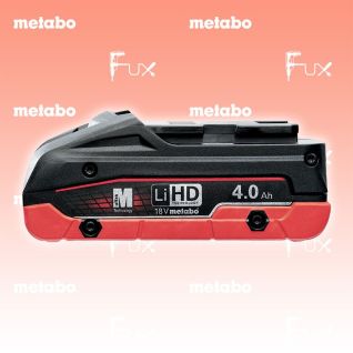 Metabo 18 V,  4.0 Ah, LiHD Akkupack
