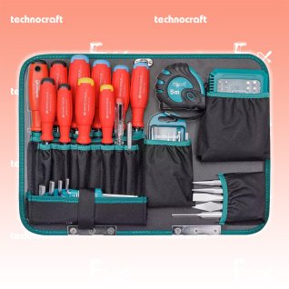 Technocraft PRO CHROME 189 ABS-Werkzeugkoffer