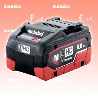 Metabo 18 V,  8.0 Ah, LiHD Akkupack