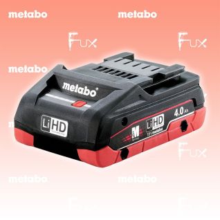 Metabo 18 V,  4.0 Ah, LiHD Akkupack