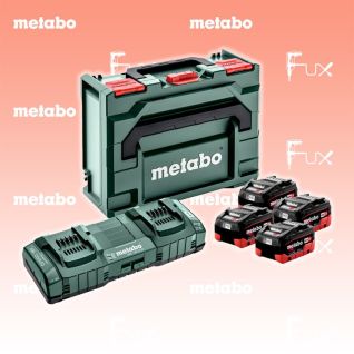 Metabo Basis-Set  8.0 Ah LiHD 4 x Akkupack