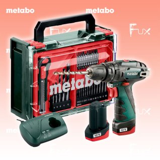 Metabo PowerMaxx SB Basic SET Akku-Schlagbohrmaschine 