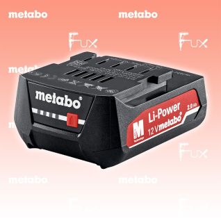 Metabo 12 V, 2.0 Ah, Li-lon Akkupack