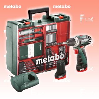 Metabo PowerMaxx BS Set Basic Akku-Bohrschrauber