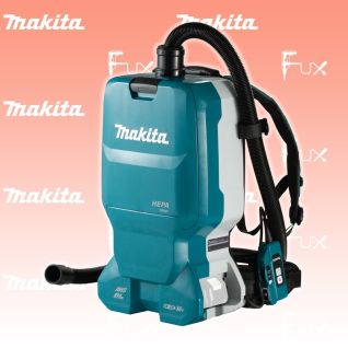 Makita DVC 665 Z Akku-Staubsauger-Rückentragbar