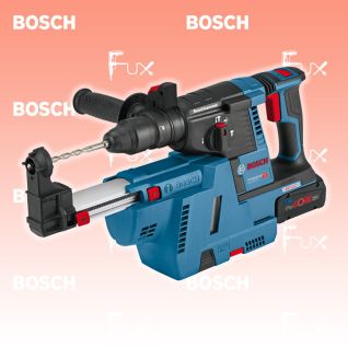Bosch Professional GBH 18V-26 F Akku-Bohrhammer + Akku-Staubabsaugung