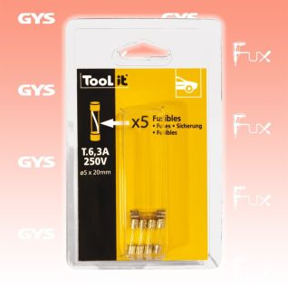 Gys Sicherungen 6.3 A 250 V