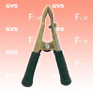 Gys Messingklemme 300 A, schwarze Muffe