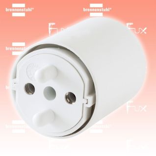 Brennenstuhl Fix-Adapter DE auf CH weiß 230V 2-polig