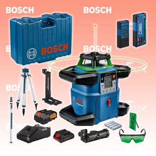 Bosch Professional GRL 650 CHVG Set + BT 170 + GR 500 Rotationslaser