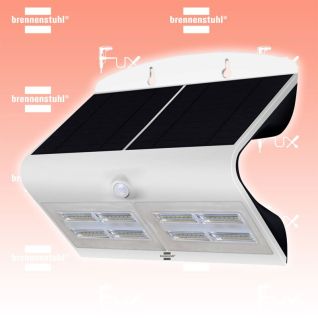 Brennenstuhl LED Solarwandleuchte mit Sensor SOL WAVE 800