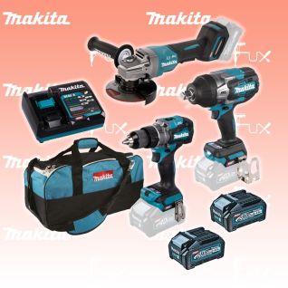 Makita DK0 158 G 301 XGT® Set 3 Maschinen 40Vmax