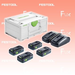 Festool SYS 18V 4x4,0/TCL 6 DUO Energie-Set