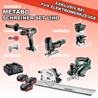 Metabo Schreiner Set 4 LiHD