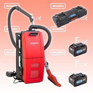 Cleanfix RS05 CAS Akku-Rucksackstaubsauger