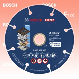 Bosch Expert Multi Material Diamanttrennscheibe 105 mm
