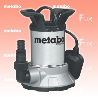 Metabo TPF 6600 SN Flachsaugende Klarwasser-Tauchpumpe