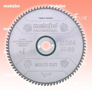 Metabo Kreissägeblatt 210 mm professional