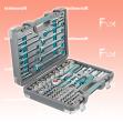 SILVERLINE "Zoll" Steckschlüsselsatz 1/4" + 1/2"