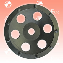 PKD-Schleifteller, 9 PKD-Segmente rund