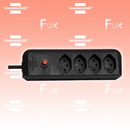 cleverLINE Steckdosenleiste 4-fach ohne Schalter