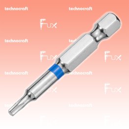 T40 Torx-Bits mit Farbring blau, 50 mm, 10 Stück