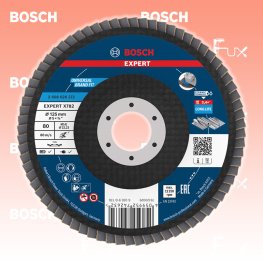 Fächerschleifscheibe X782, ⌀ 125 mm, Korn  80