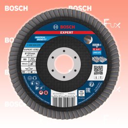 Fächerschleifscheibe X782, ⌀ 125 mm, Korn  80